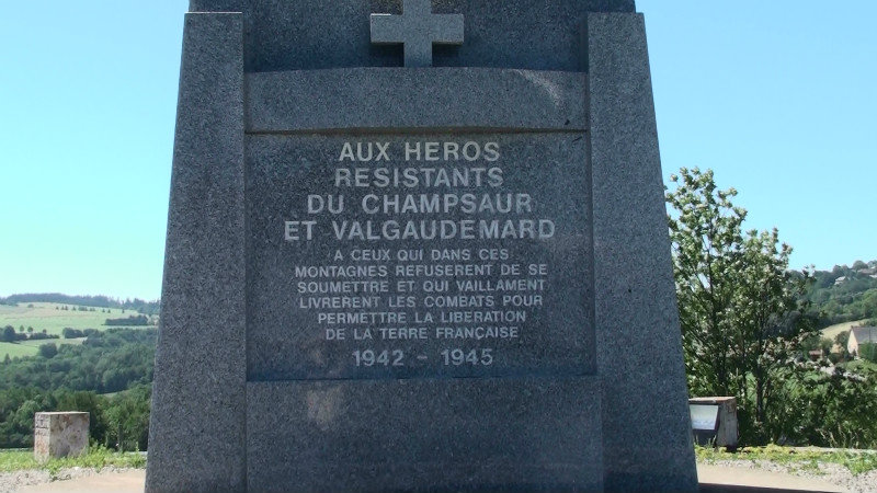 Memorial to French resistance WW2