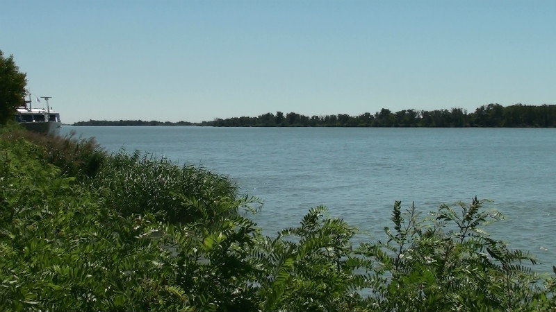 The Rhone River at Port St Louis du Rhone