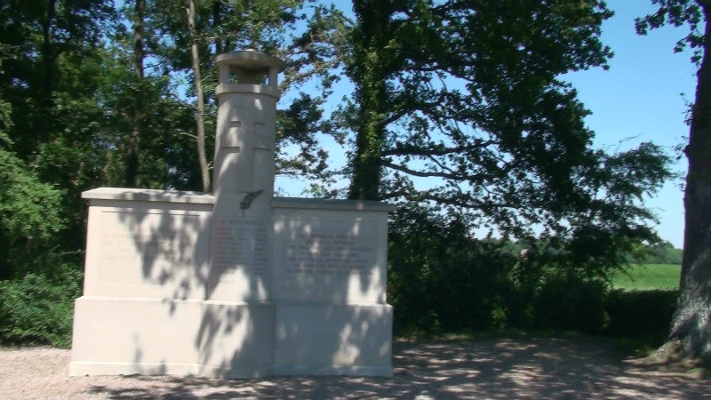 Resistance memorial near Chalon sur Saone