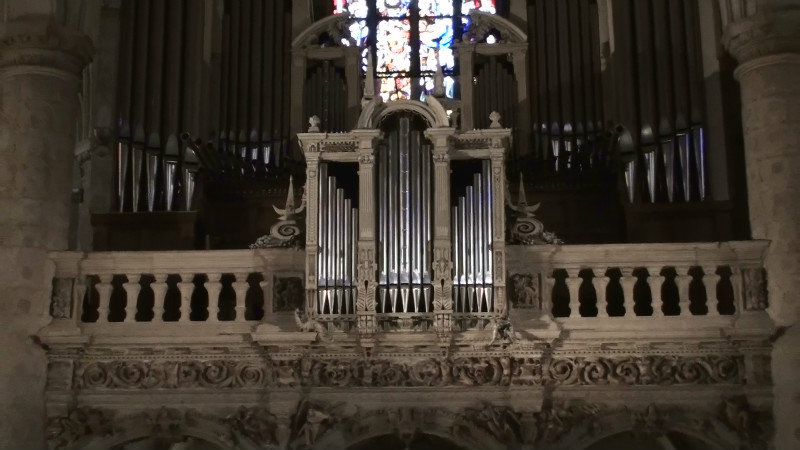 Organ.Luxembourg cathedral