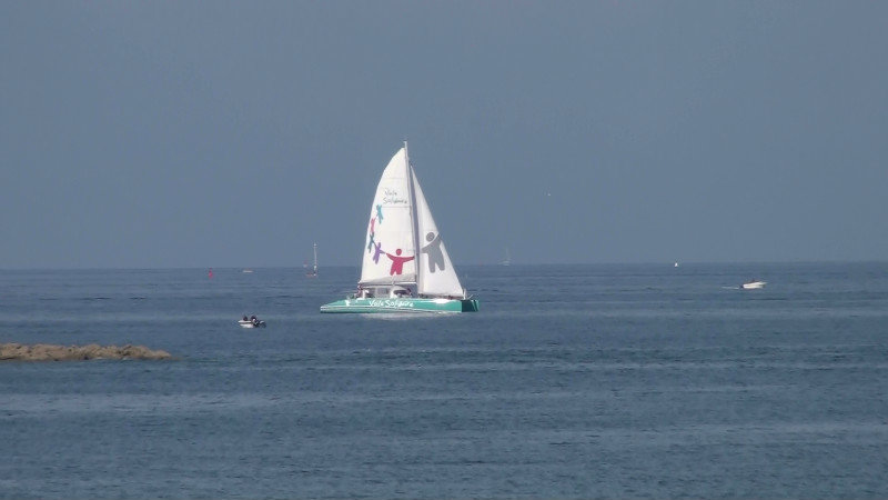 Anyone for sailing on such a beautiful late summer's day,Saint-Malo