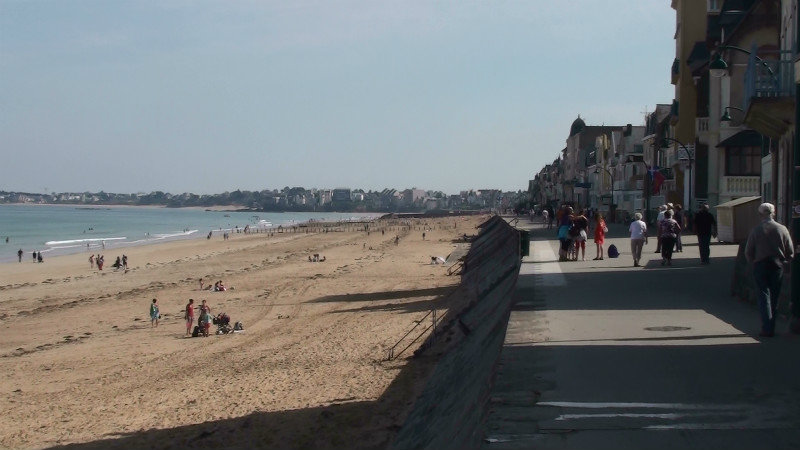 The main beach,Saint-Malo