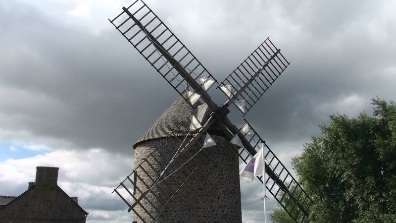 A Brittany windmill minus the sails