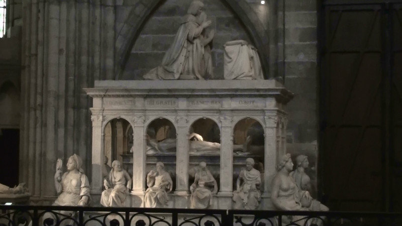 Tomb of a King of France,St Denis cathedral