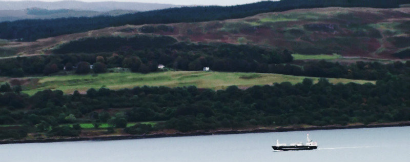 View from the lodge on Mull