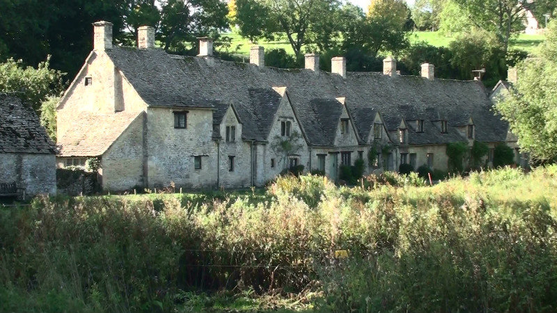 Row of houses at Bibury