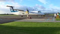 The Q300 at Tauranga Airport