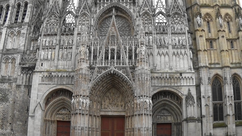Exterior of Notre-Dame Cathedral,Rouen