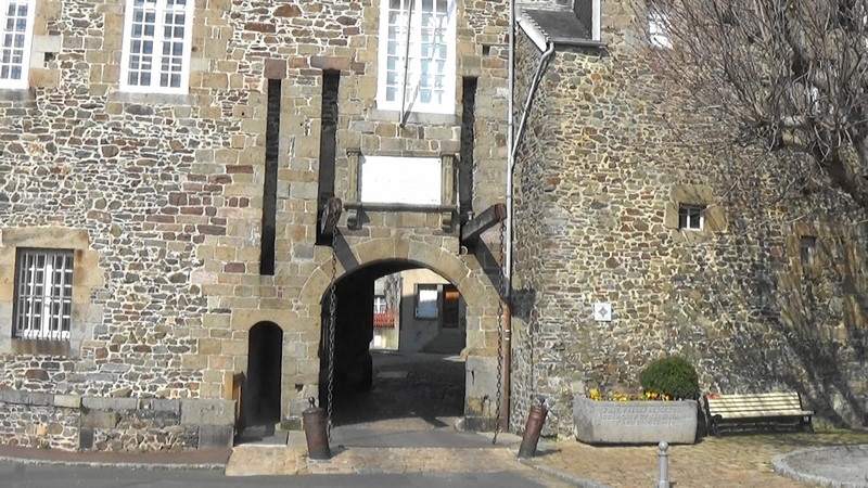 Drawbridge entry to Old Town,Granville