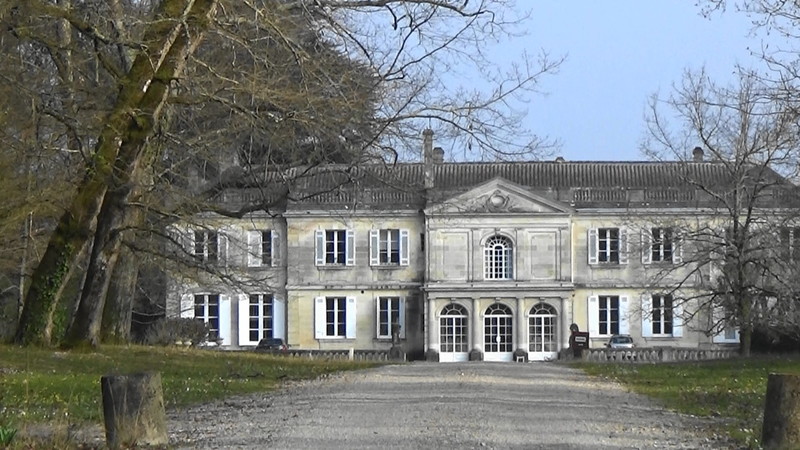 The chateau at Taillon-Medoc near Bordeaux