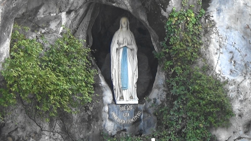 Blessed Virgin Mary at the Grotto,Lourdes