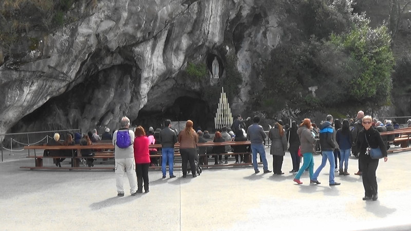The Grotto,Lourdes