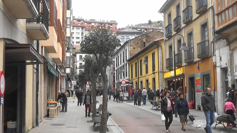 Pedestrian Mall,Cangas del Narcea