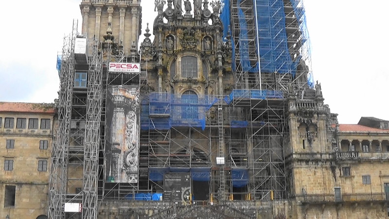 Cathedral under cleaning