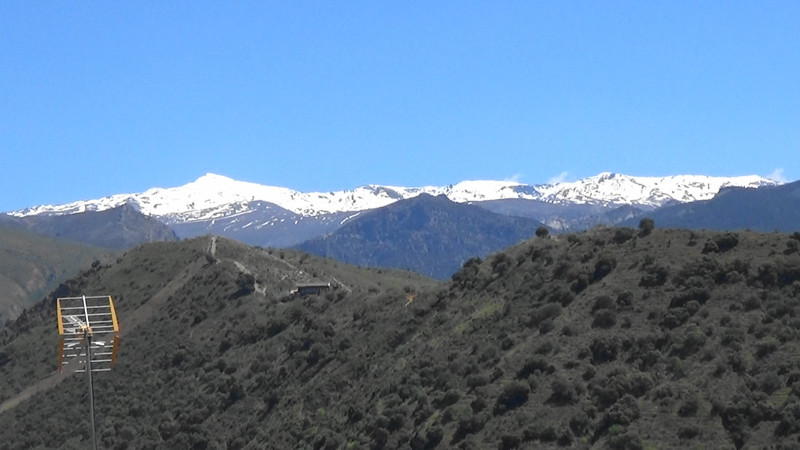 Another look at the snow on the Sierra Nevadas