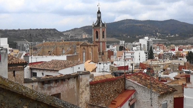 View over Sagunto from the Jewry