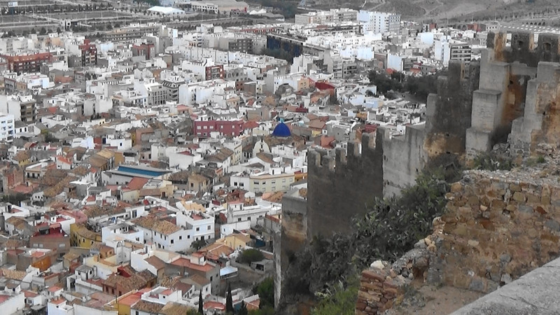 Looking down on Sagunto from the Citadel