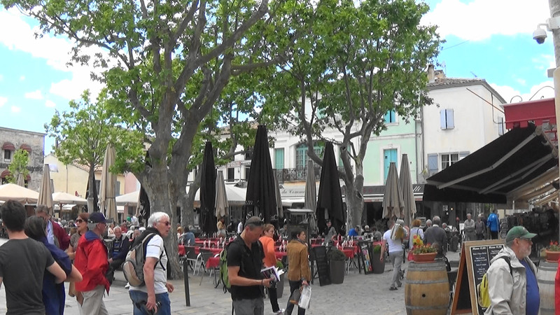 Walled town square,Aigues-Mortes