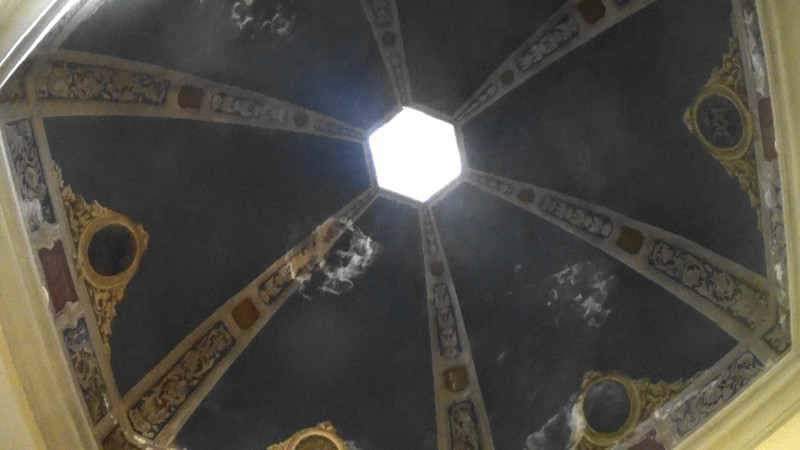 Inside dome of Madonna del Morbo
