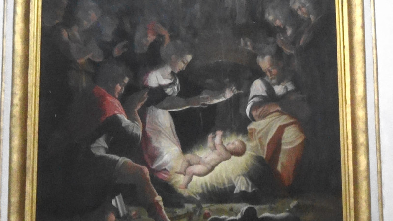 Birth of Jesus painting,Camaldoli Monastery