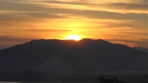 Sunrise over Lake Maggiore