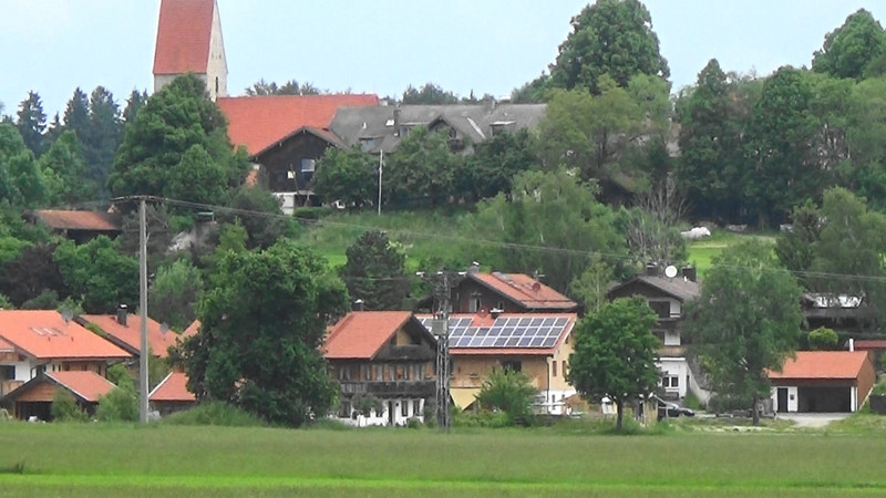 Just one of the many small Bavarian villages we passed through today
