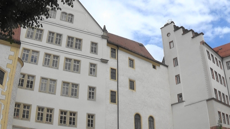 One of the wings of Colditz Castle
