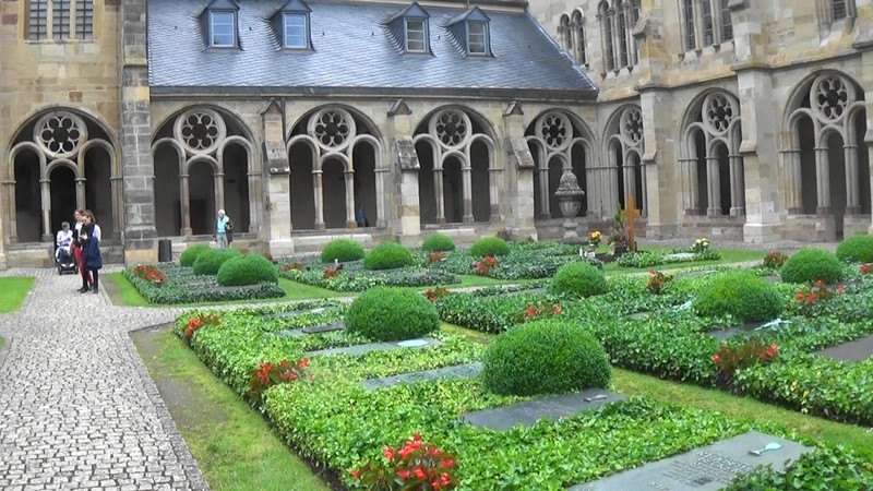 Cloisters garden,Trier Cathedral