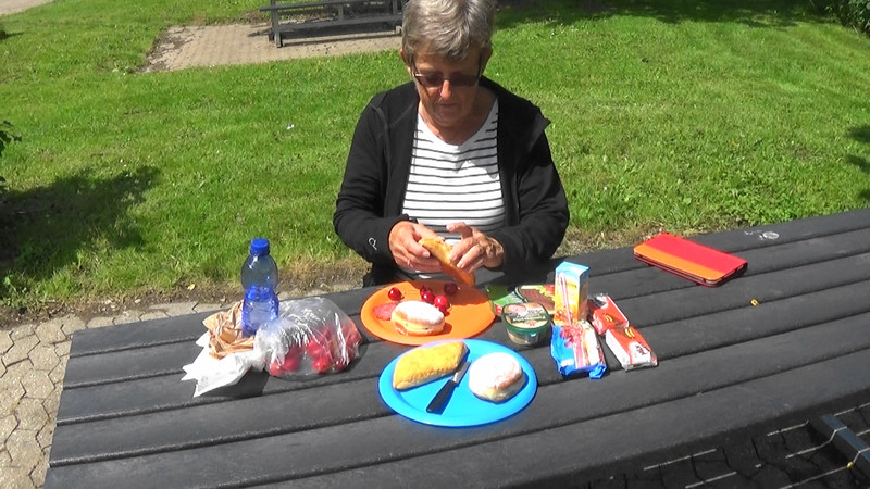 Lunch at the German-Danish border