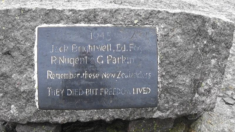 Plaque to NZer's killed in air raid on German ship,Jossingfjord