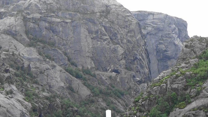 Rock wall,Jossingfjord