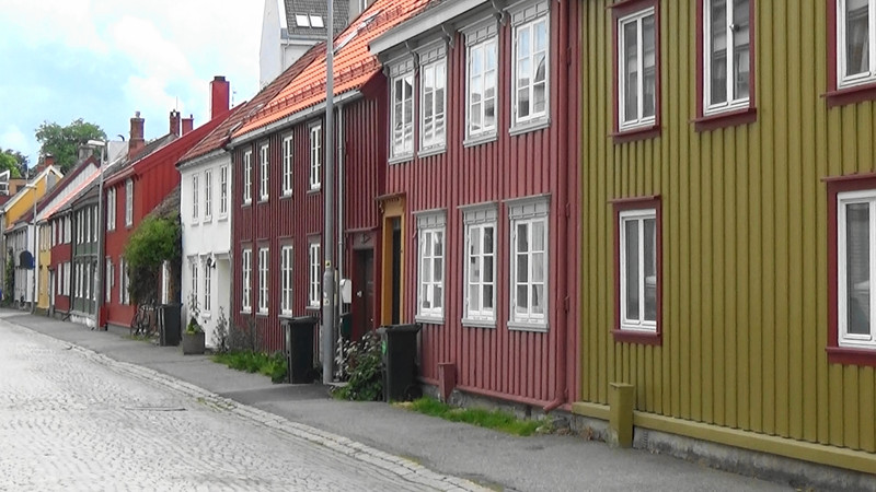 Old Town area,Trondheim