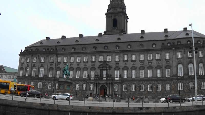 Just one of the many fine buildings,Copenhagen
