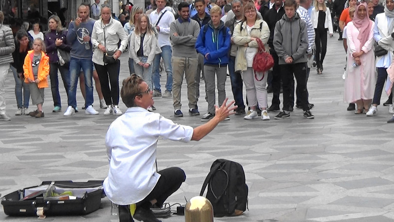 Street performer,Copenhagen