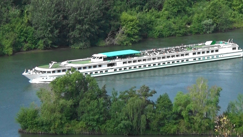 River cruiser,Seine River,l'Eure
