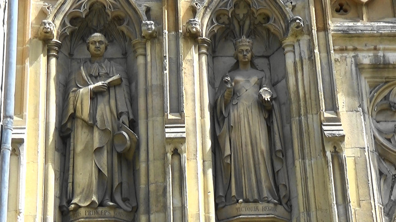 Queen Victoris and Prince Albert statues still to be cleaned as part of Cathedral restoration