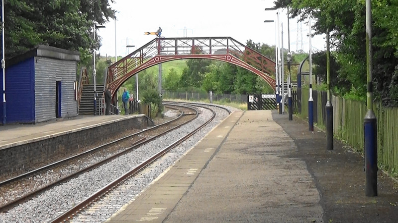 The scene is set at Brampton station