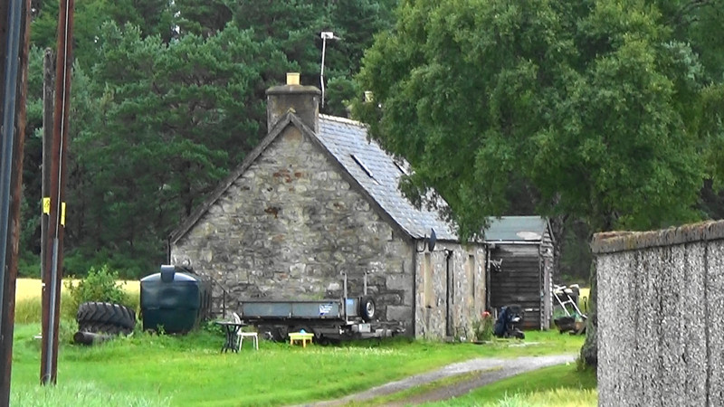 An old cottage in Knockbain