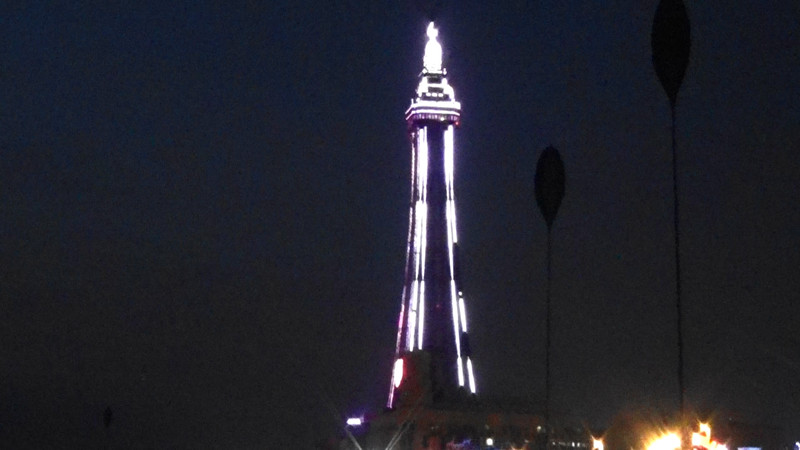 The world famous Blackpool Tower