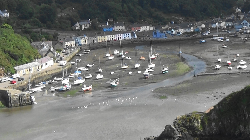 Lower Fishguard river and basin