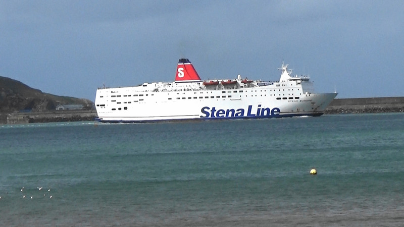 The Stena ferry off to Ireland from Fishguard