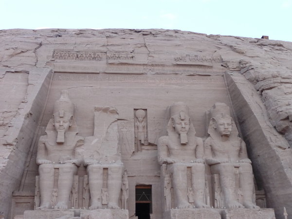 Temple of Ramses II, outside