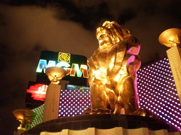 We stayed at the MGM Grand - in America everything is grand ;)