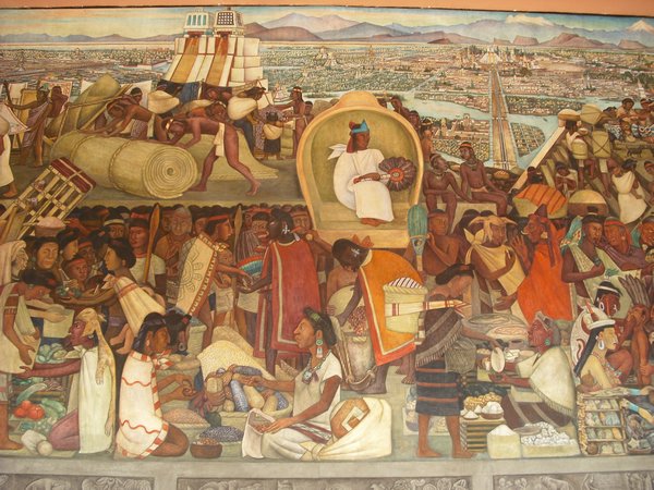 Mural, Diego Rivera, Palacio Nacional, Mexico City