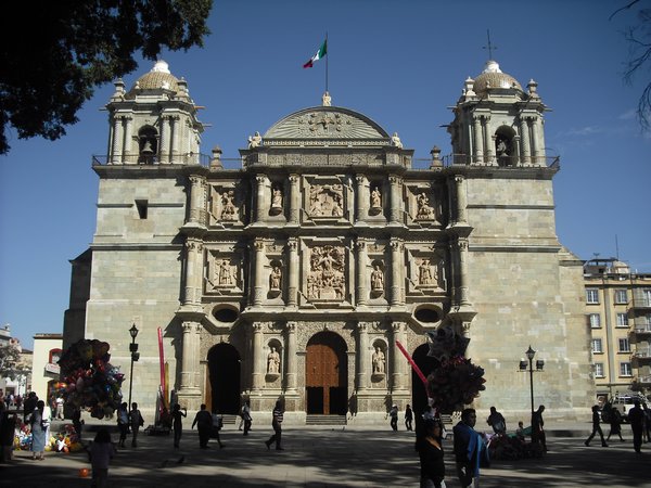 And the best for last: the cathedral in Oaxaca