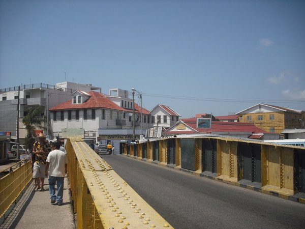 The Swing Bridge, Belize City