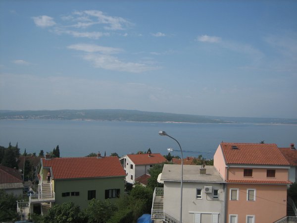View from guesthouse in Cirk-Venica