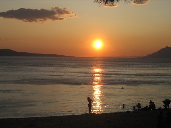 Makarska sunset