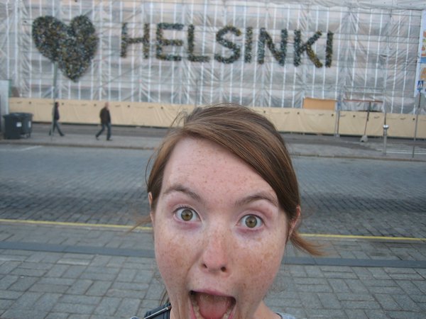I am excited to be in Helsinki