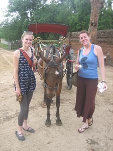 Our horse Suzy in Bagan